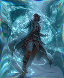Dynamic mage casting spells with glowing energy, symbolizing alignment and focus.